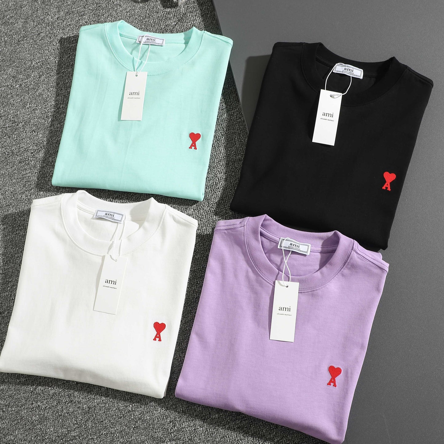 AMI Paris Horse Year Limited Heart Logo T-Shirt – 26SS