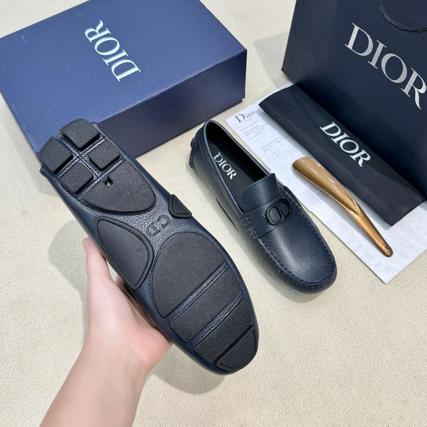 Dior Calfskin Driving Shoes