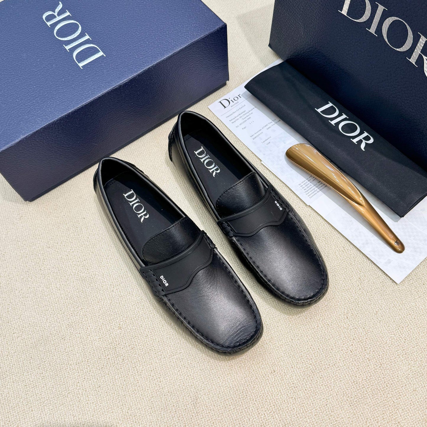 Dior Calfskin Driving Shoes
