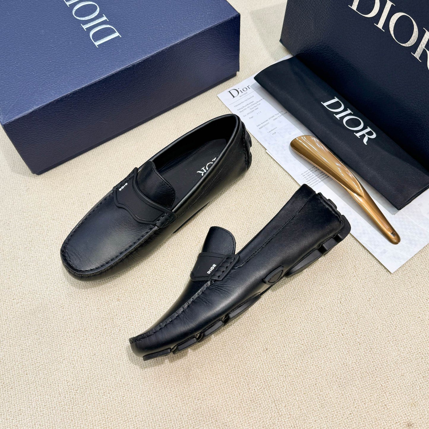 Dior Calfskin Driving Shoes