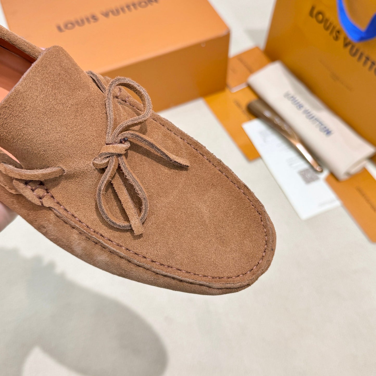 Louis Vuitton Leather Driving Shoes