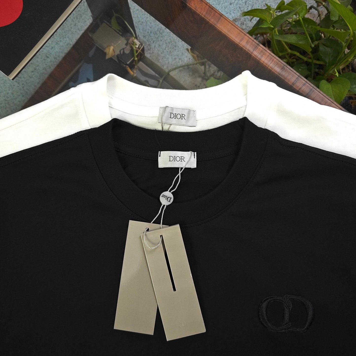 Dior Embroidered Logo Cotton T-Shirt – 2026
