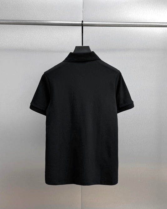 Dior Embroidered Letter Polo Shirt