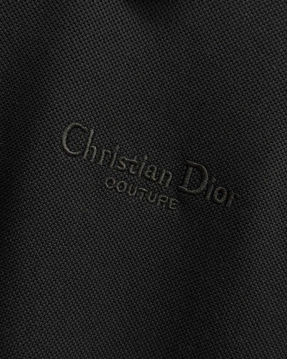 Dior Embroidered Letter Polo Shirt