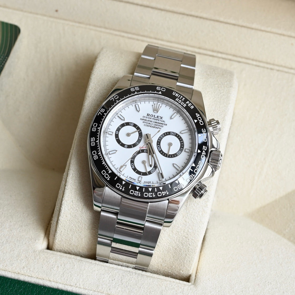 Rolex Cosmograph Daytona "Panda" Dial Watch – 40mm