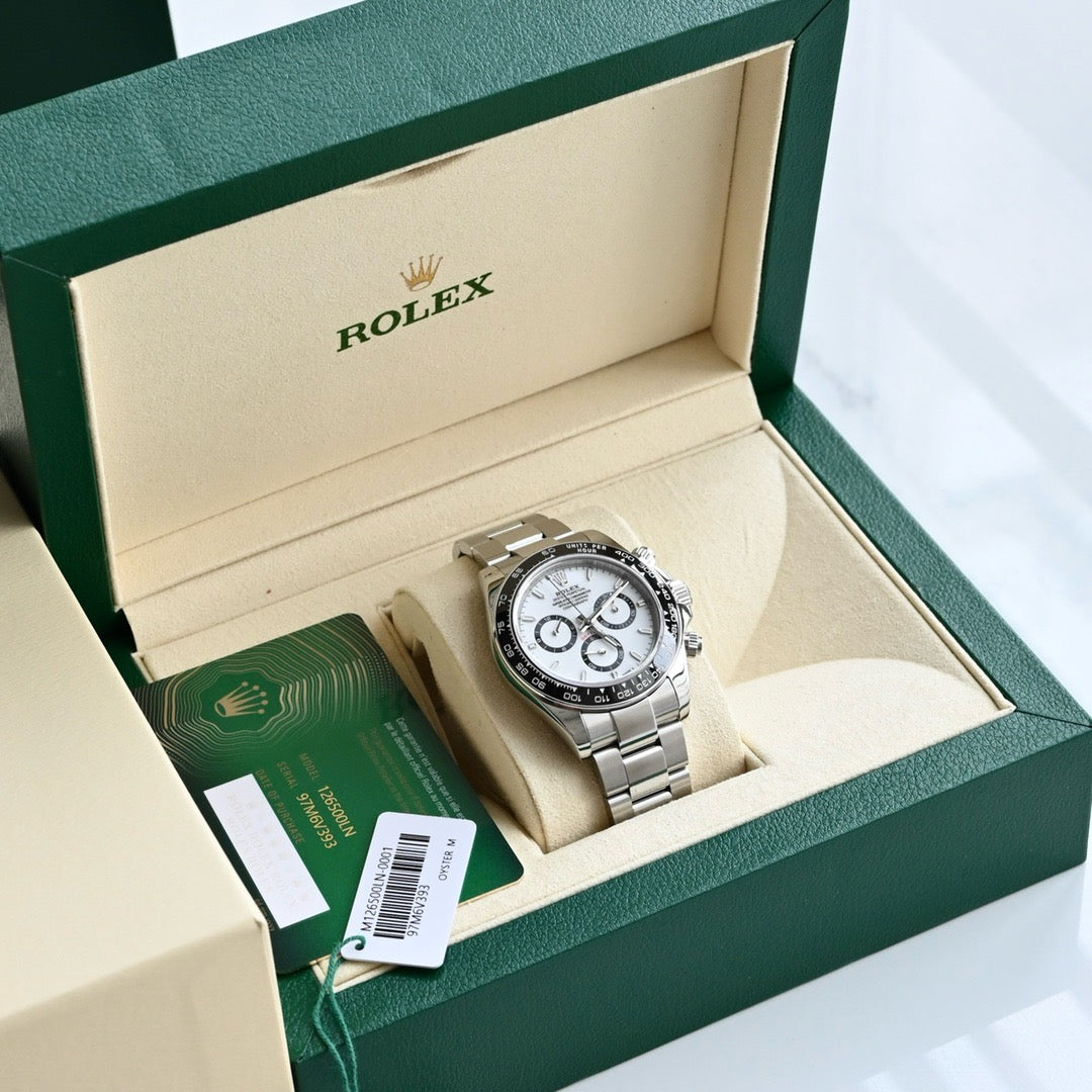 Rolex Cosmograph Daytona "Panda" Dial Watch – 40mm