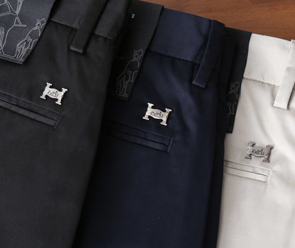 Hermès Modal Cotton Stretch Pants