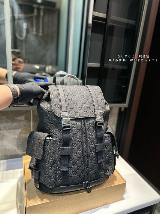 Gucci Double G Print Backpack