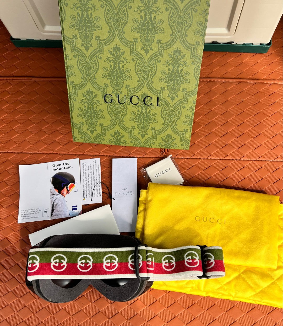 Gucci Luxury Ski Goggles