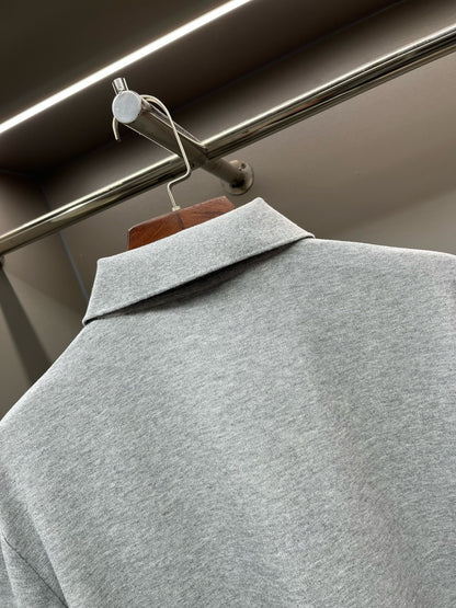 Burberry Warhorse Embroidered Piqué Cotton Polo Shirt