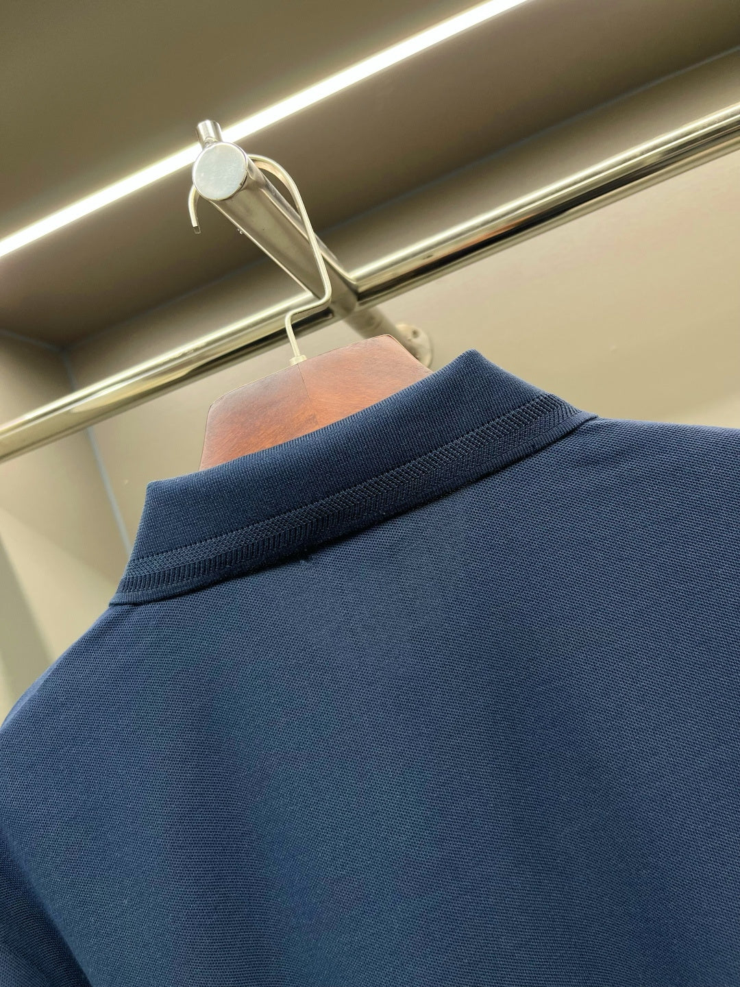 Burberry Knight Embroidered Piqué Cotton Polo Shirt – 2025 Spring/Summer Collection