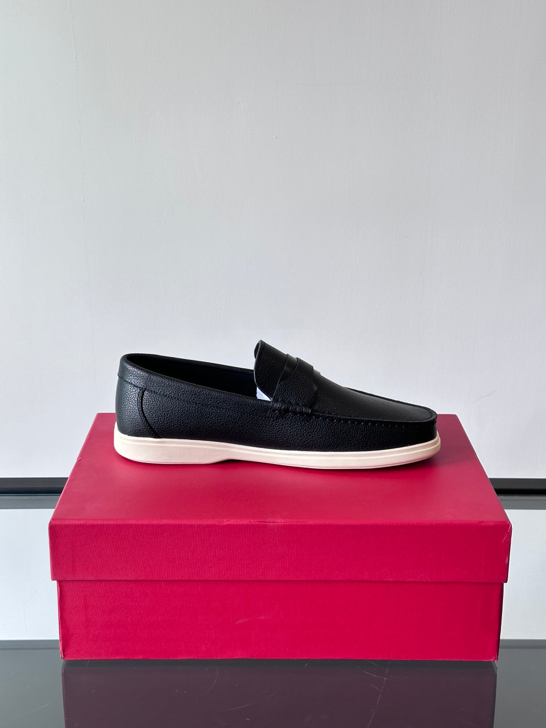 Ferragamo Men's Imported Calfskin Driving Shoes