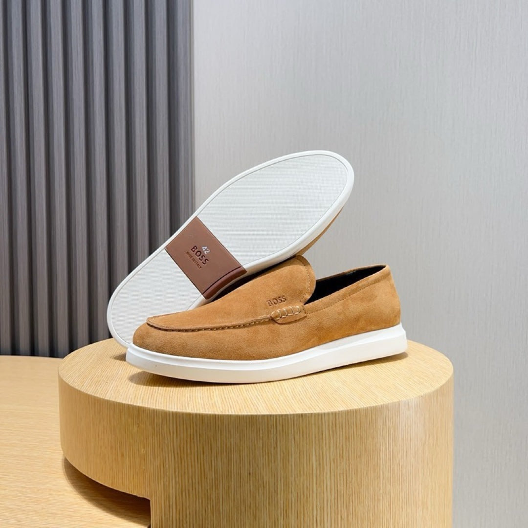 Boss Men's Luxury Leather Loafers