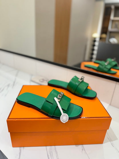 Hermès Classic Timeless Leather Sandals