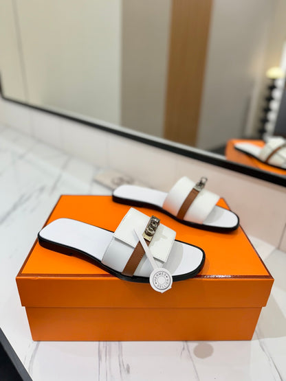 Hermès Classic Timeless Leather Sandals