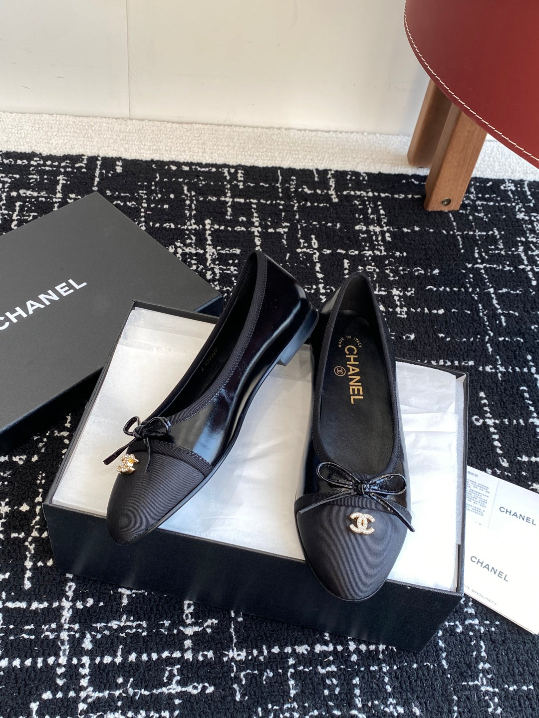Chanel Mary Jane Ballet Flats – 25SS