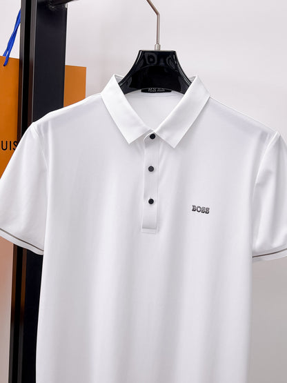 Hugo Boss Seamless Ice Silk Business Polo Shirt