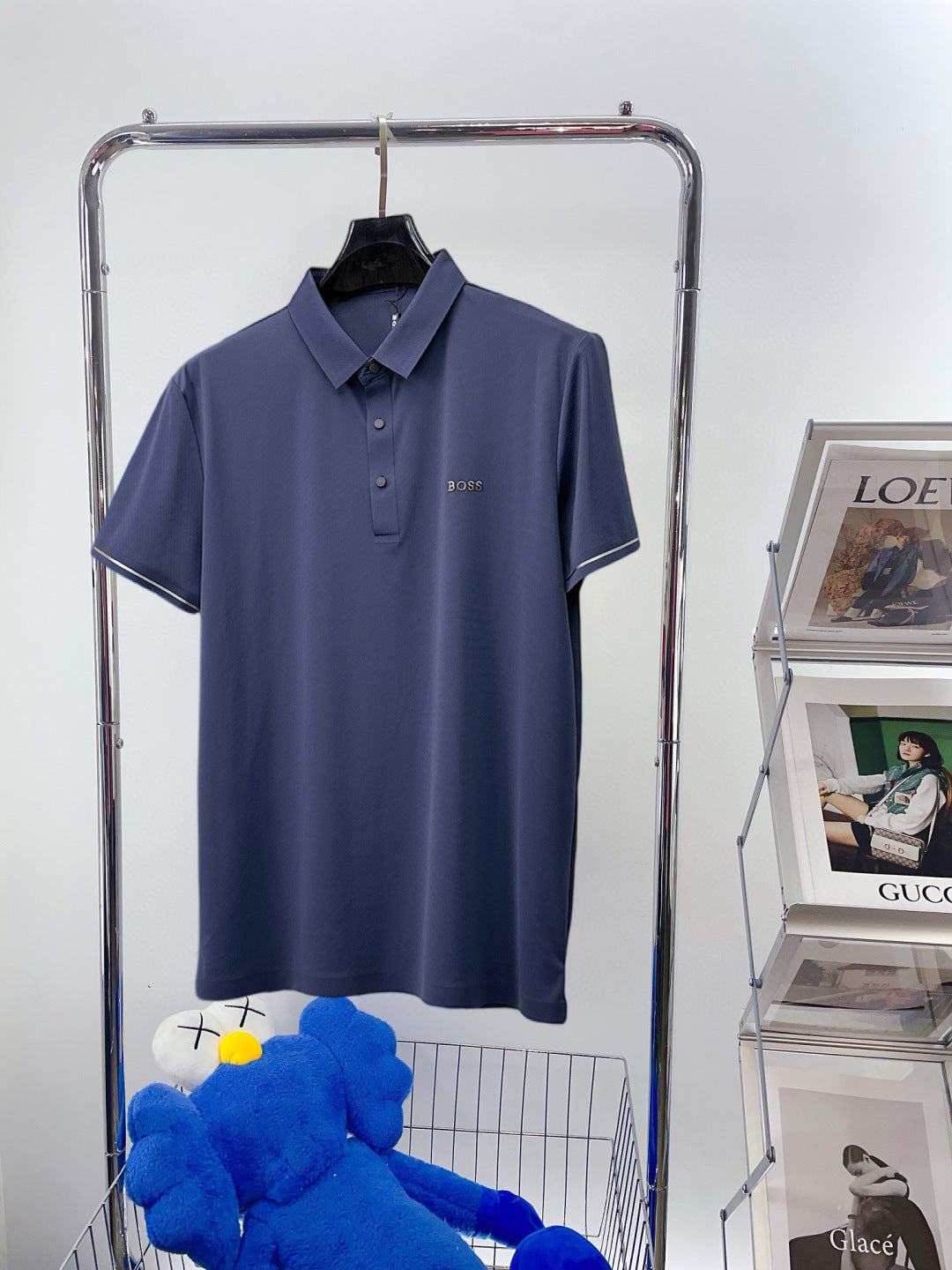 Hugo Boss Seamless Ice Silk Business Polo Shirt