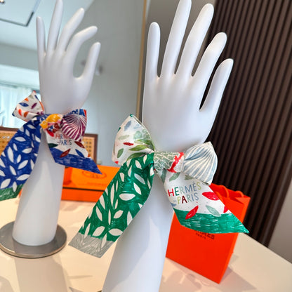 Hermès Twill Silk Scarf – Bird Kingdom