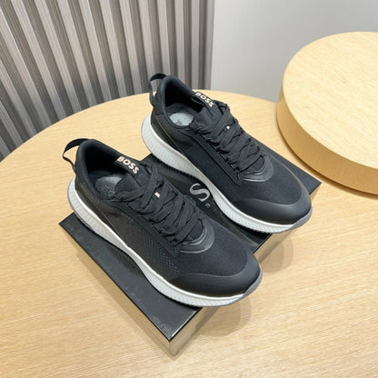 Boss Men's Layered Sport Sneakers