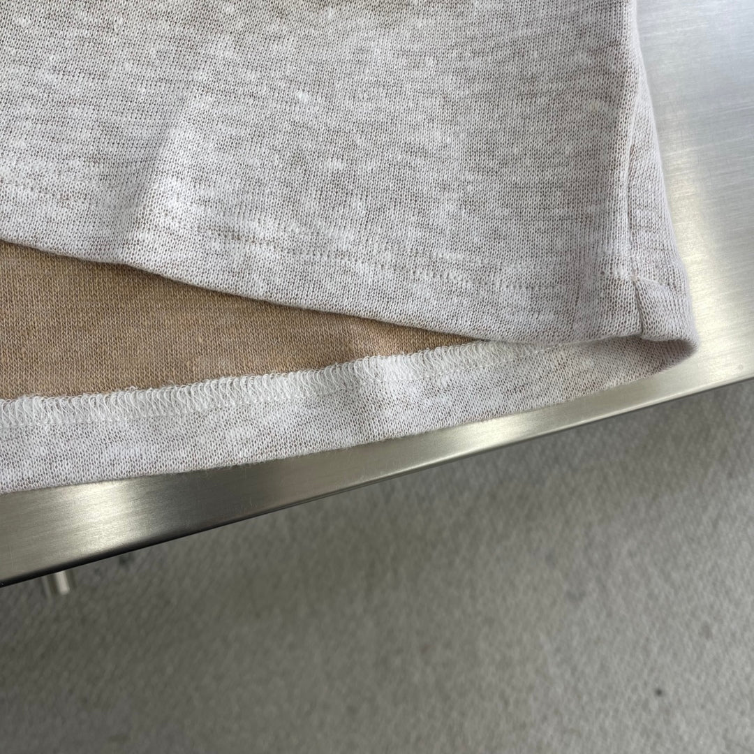 Loro Piana Crewneck Loose Fit T-Shirt – 25SS
