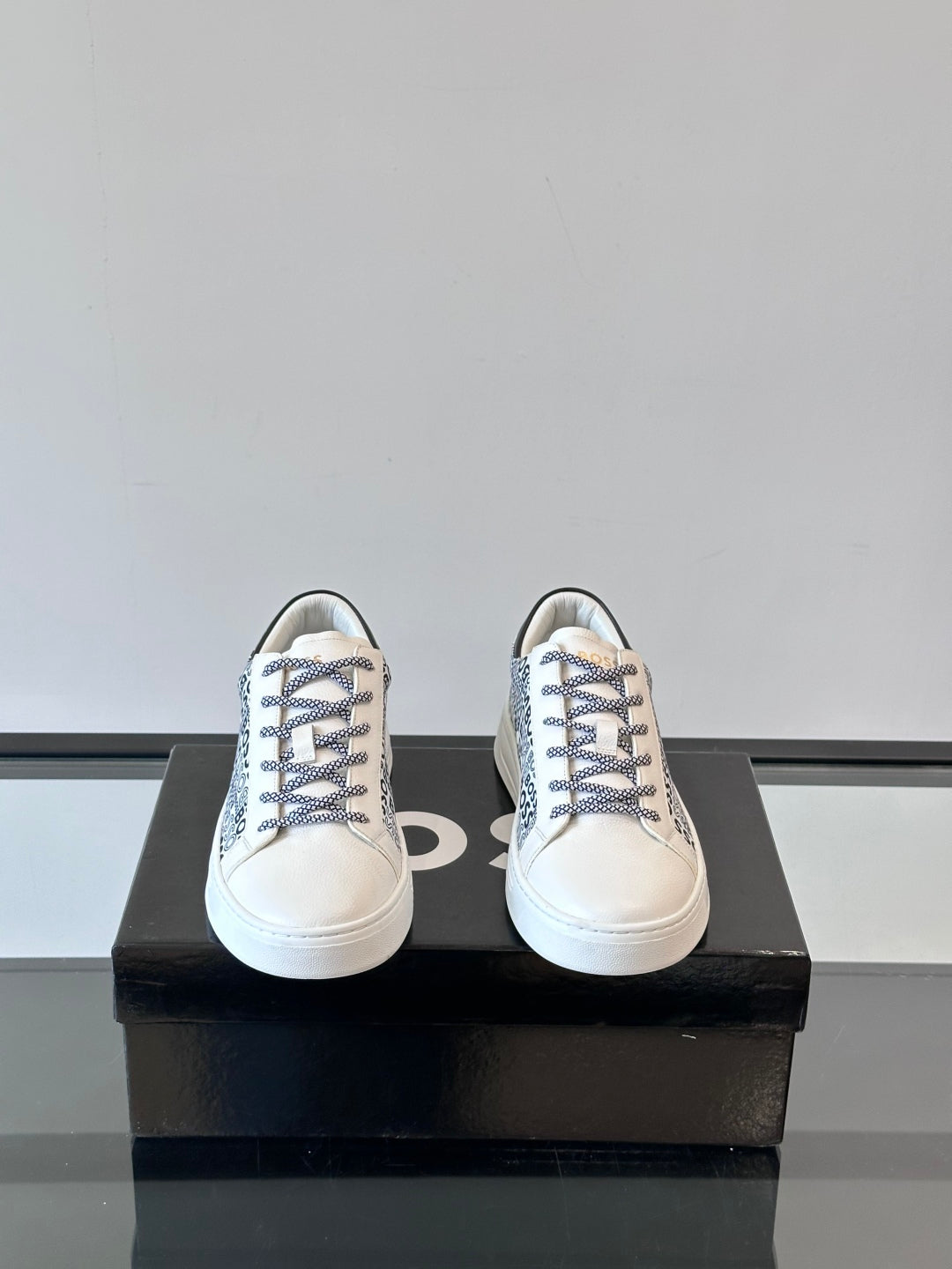 Boss Italian-Made Cupsole Sneakers