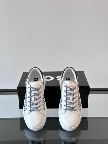 Boss Italian-Made Cupsole Sneakers