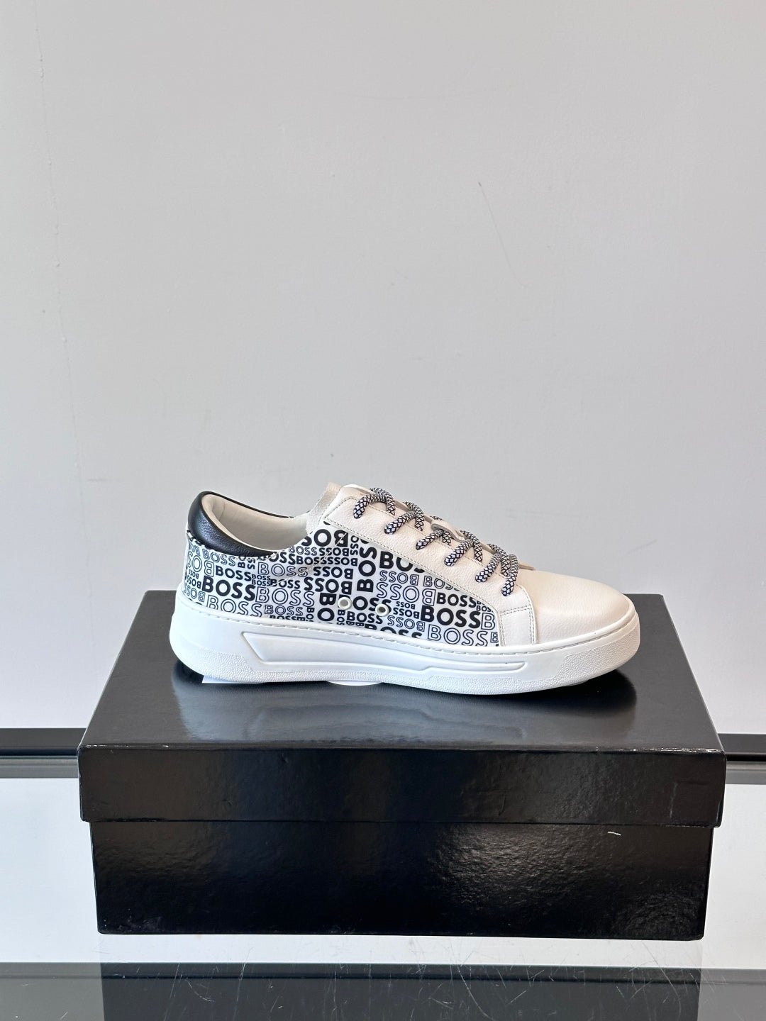 Boss Italian-Made Cupsole Sneakers