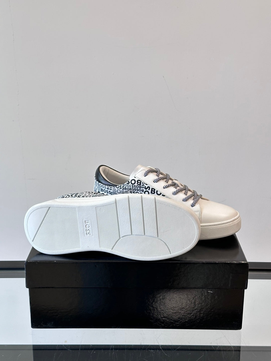Boss Italian-Made Cupsole Sneakers