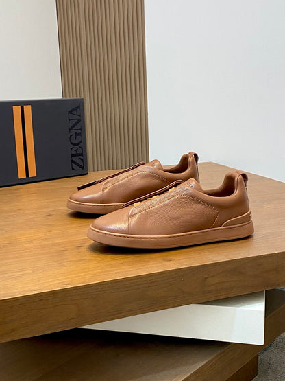 Ermenegildo Zegna Triple Stitch Sneakers