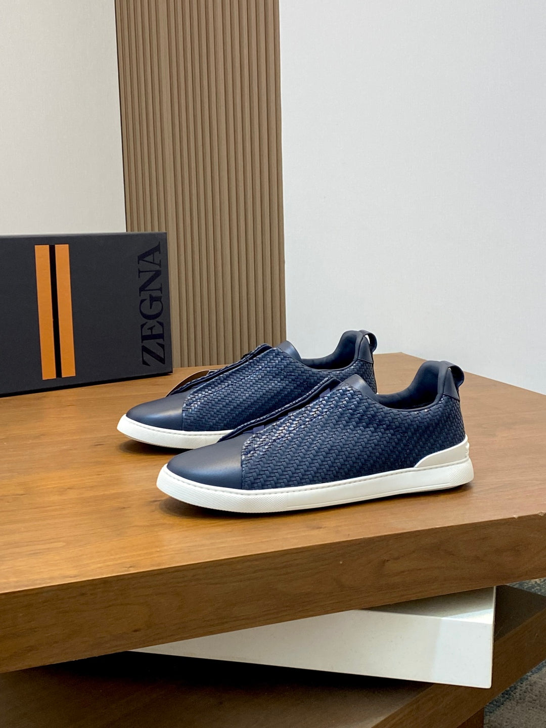 Ermenegildo Zegna Triple Stitch Sneakers