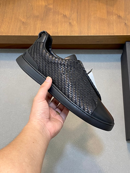 Ermenegildo Zegna Triple Stitch Sneakers