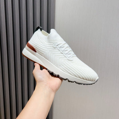Brunello Cucinelli Men's Flyknit Sneakers – New Collection