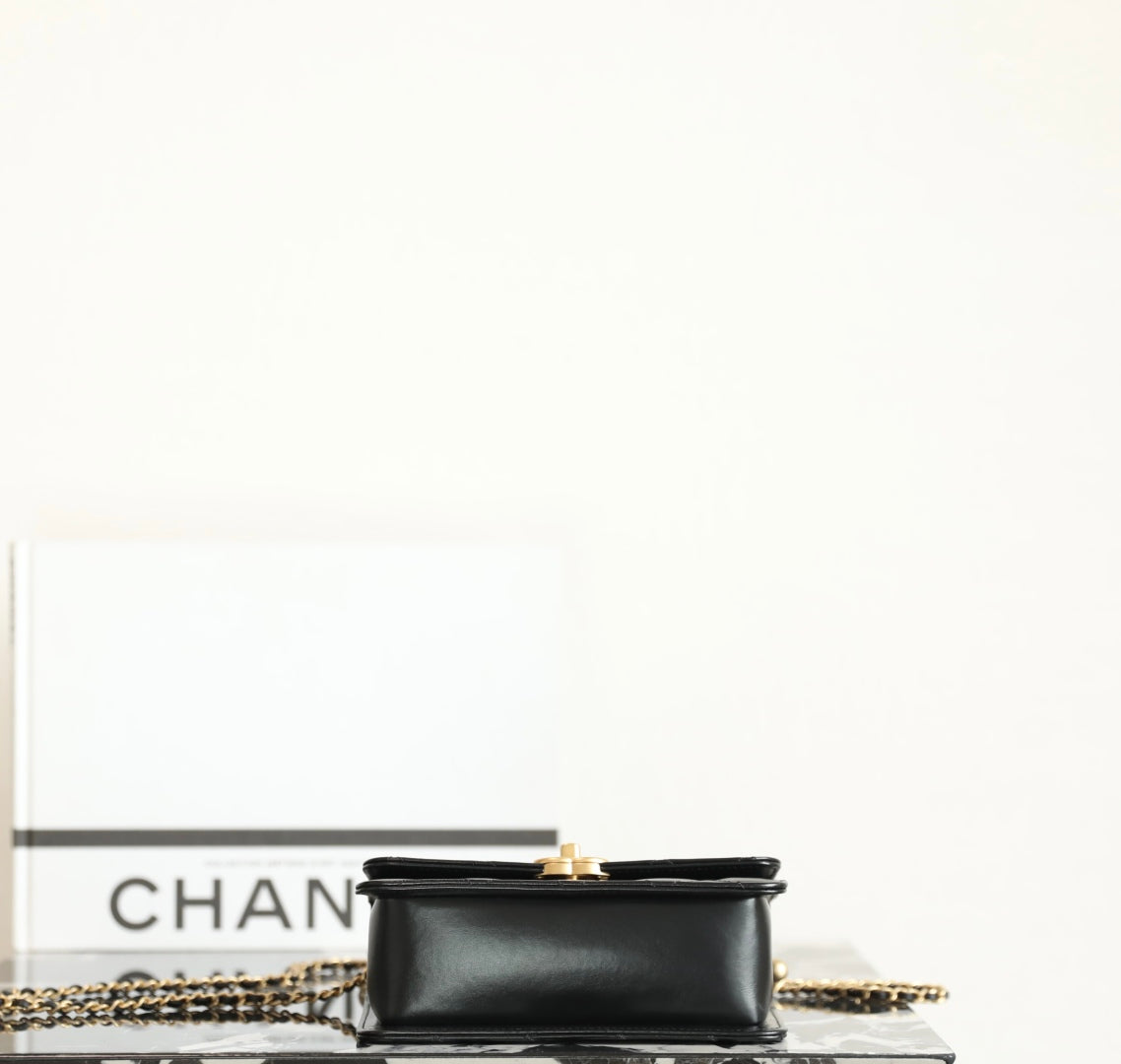 Chanel 25S Double Gold Bead Flap Bag – Spring/Summer Collection – 2025