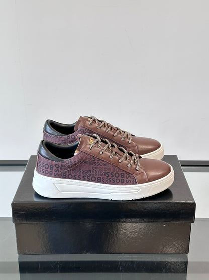 Boss Italian-Made Cupsole Sneakers