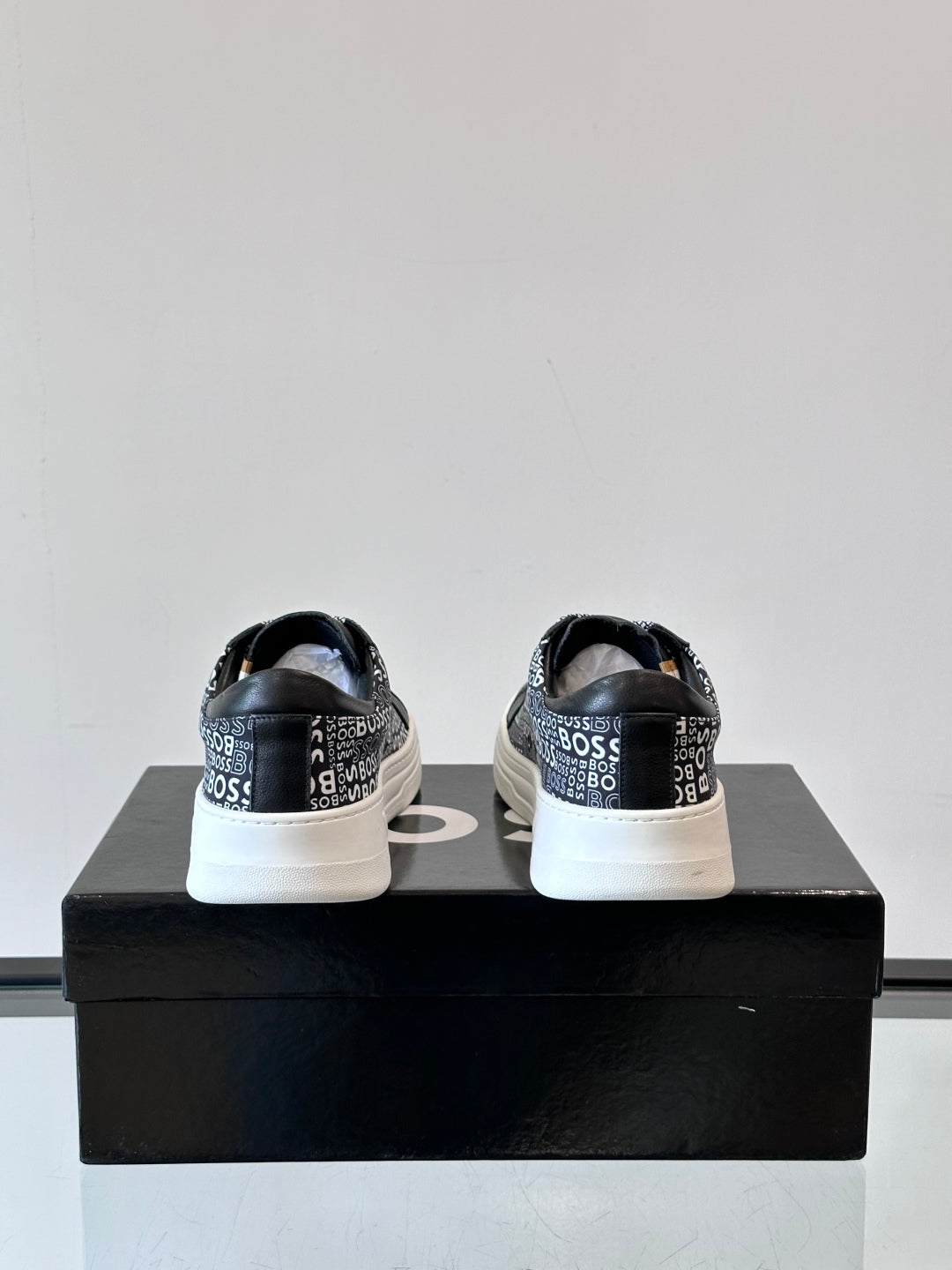 Boss Italian-Made Cupsole Sneakers