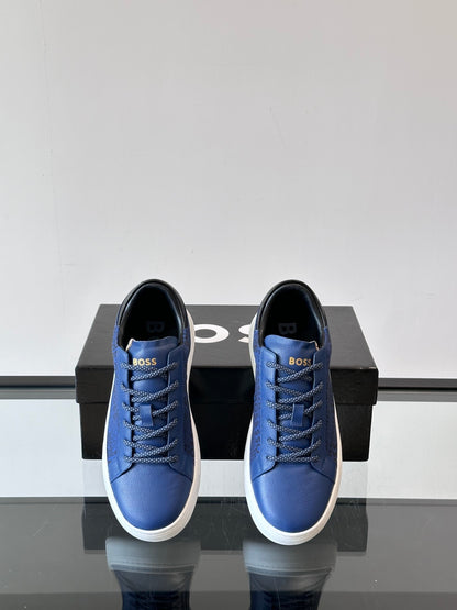 Boss Italian-Made Cupsole Sneakers