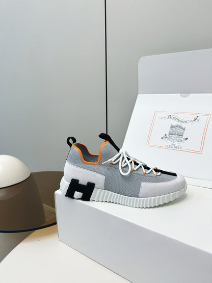 Hermes H Classic Couple Sneakers