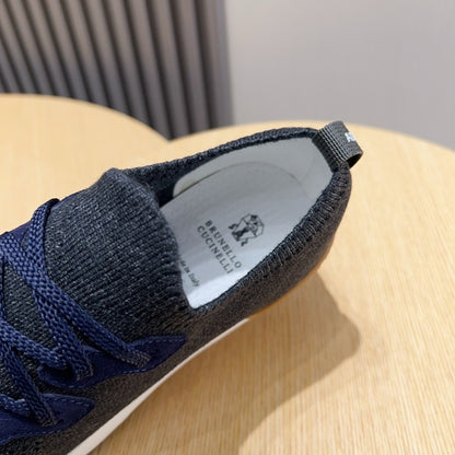 Brunello Cucinelli Men's Flyknit Sneakers – New Collection