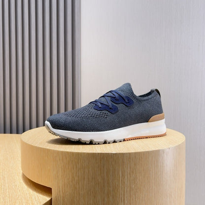 Brunello Cucinelli Men's Flyknit Sneakers – New Collection