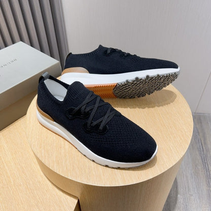 Brunello Cucinelli Men's Flyknit Sneakers – New Collection