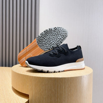Brunello Cucinelli Men's Flyknit Sneakers – New Collection