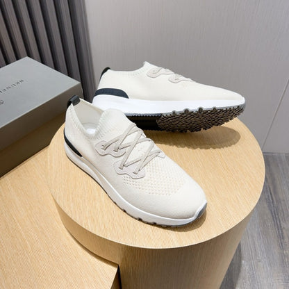 Brunello Cucinelli Men's Flyknit Sneakers – New Collection