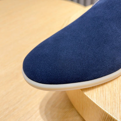 Loro Piana Suede Moccasin Loafers – 2025 Collection