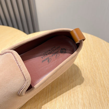 Loro Piana Suede Moccasin Loafers – 2025 Collection