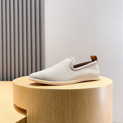 Loro Piana Suede Moccasin Loafers – 2025 Collection