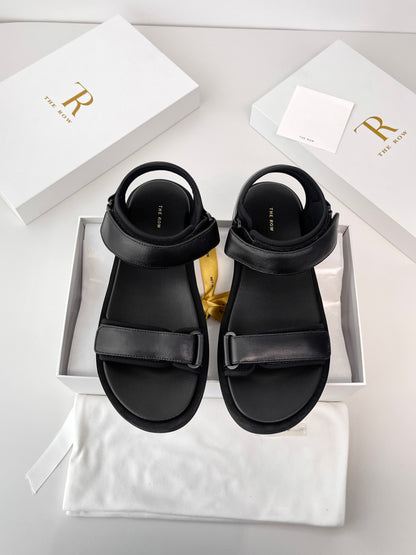 The Row Classic Velcro Beach Sandals