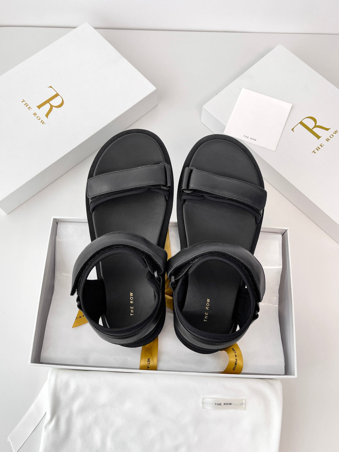 The Row Classic Velcro Beach Sandals