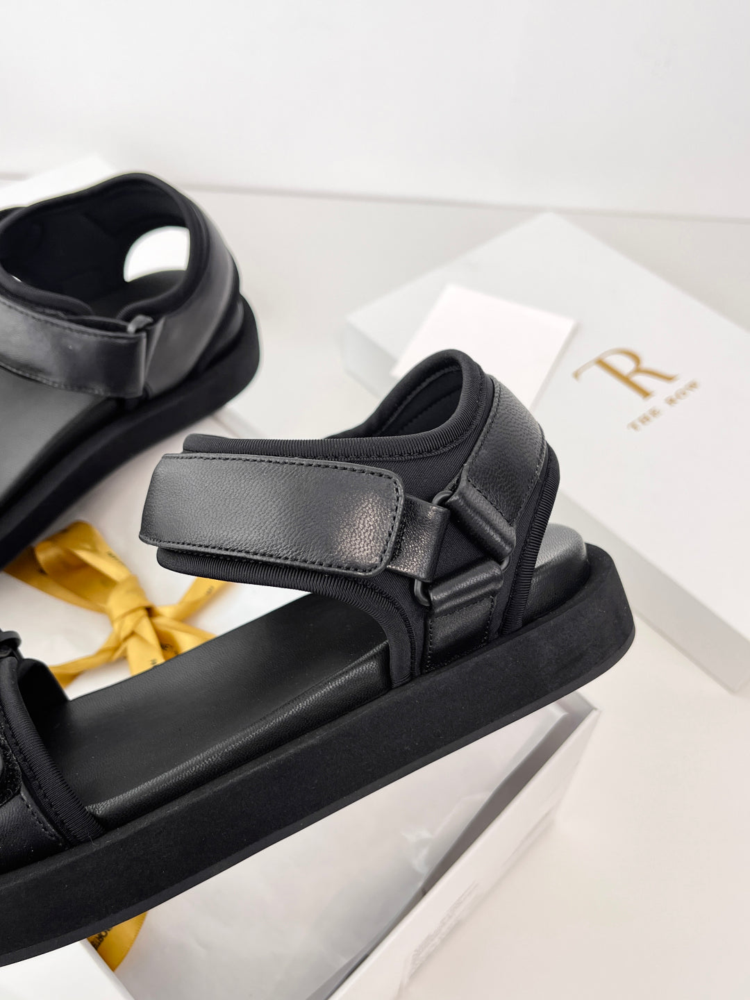The Row Classic Velcro Beach Sandals