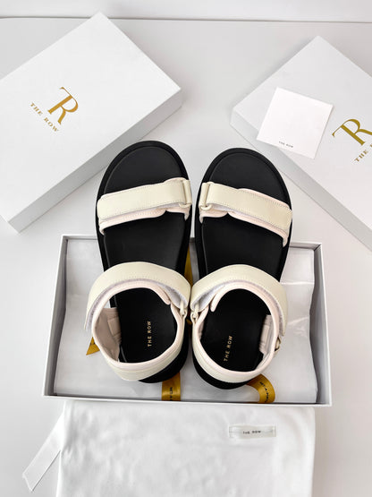 The Row Classic Velcro Beach Sandals